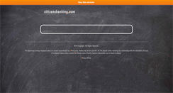 Desktop Screenshot of citizensbanking.com